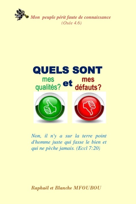 Quels sont mes qualités et défauts